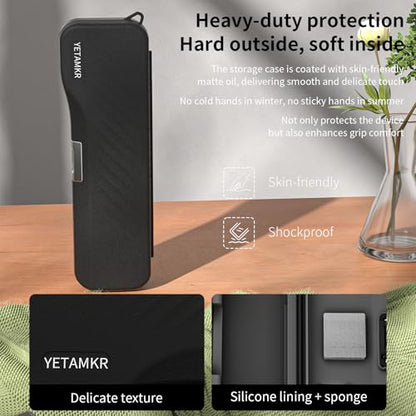 Portable Hard Case for DJI Osmo Pocket 4/3 Xtra Muse Camera Accessories (Long, black) - color: Long, black