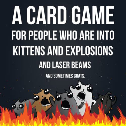 Imploding Kittens Expansion Set - A Russian Roulette Card Game, Easy Family-Friendly Party Games for Adults, Teens & Kids - 20 Card Add-on - style: Expansion: Imploding Kittens