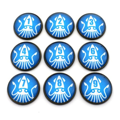 D&D and TRPG Token Set for Dungeons and Dragons (Water Expansion) - style: Water Expansion