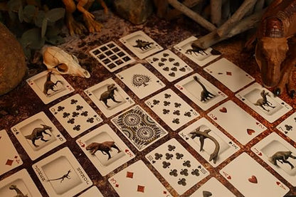 Dinosaur Bicycle Playing Cards: Limited Edition Deck for Kids & Adults - Unique Dino Games, Collectible Themed Poker Cards to Enhance Card Games, Dinosaurs Toys & Games Legacy, Jurassic Era