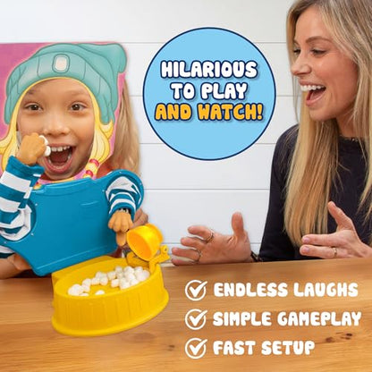 Marshmallow Madness Board Game – Hilarious Family Board Games for Kids & Adults, Fun Fast-Paced Party Game for Family Night, Interactive Kids Board Games, Ages 8+