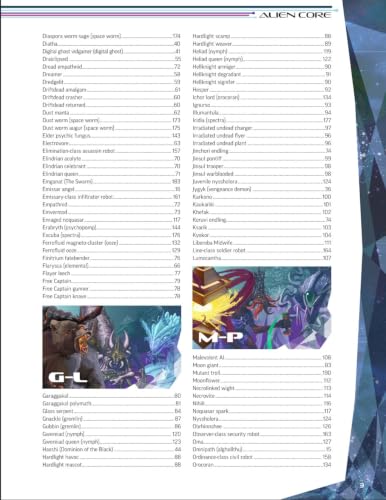 Starfinder Alien Core Pocket Edition - Over 200 Sci-Fi Creatures for Starfinder Second Edition RPG, Compatible with Pathfinder 2E (Paizo)