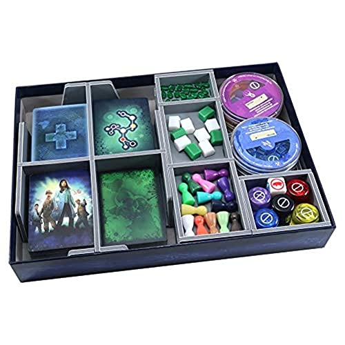 Folded Space: Board Game Organizer Compatible with Pandemic