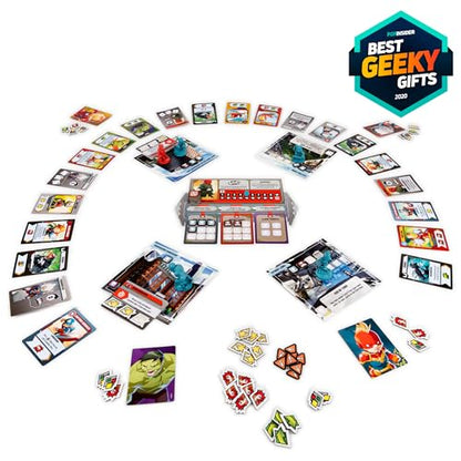 Marvel United, Award-Winning Superhero Cooperative Multiplayer Strategy Card Game Captain America Hulk, for Adults, Families and Kids Ages 14 and up - color: Marvel United Superhero