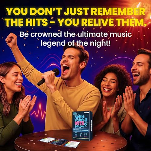 Quokka Party Games for Adults and Families - Ultimate Trivia Music Games | Who Knows Hits Better? 500+ Questions Music Game – 90s and 2000s Hip-Hop and R&B Edition - Fun Karaoke and Singing Game Night - color: Hits Rnb