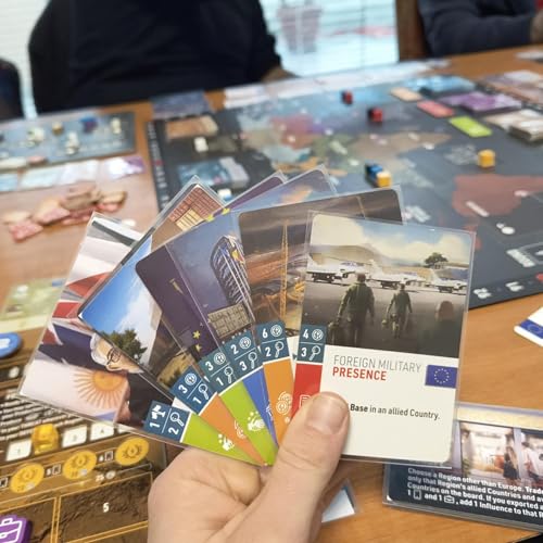 World Order: 500 Premium Sleeves - Clear Card Protectors, 90 Micron Thickness, Cover Base Board Game & Expansion Cards, Tabletop Add-On Accessory - style: 500 Premium Sleeves