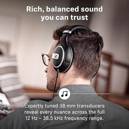 Sennheiser HD 599 SE Around Ear Open Back Headphone (Renewed) - style: HD 599 SE