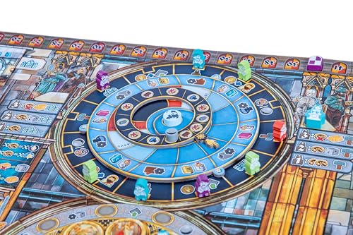 Devir - Orloj: The Prague Astronomical Clock Board Game, Heavy Strategy Game for Experts & Adults, Ages 14+, 1-4 Players, 120 Playtime, (English Version)