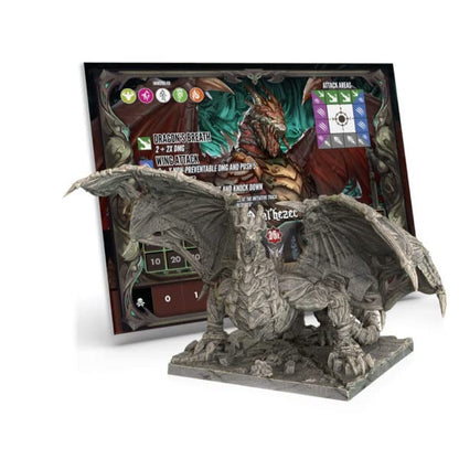 Chronicles of Drunagor: Age of Darkness – Rise of The Undead Dragon Expansion – Reprint | Cooperative dungeon crawler, Campaign gameplay, Miniatures included, Fantasy adventure, Ages 14+, Standalone game