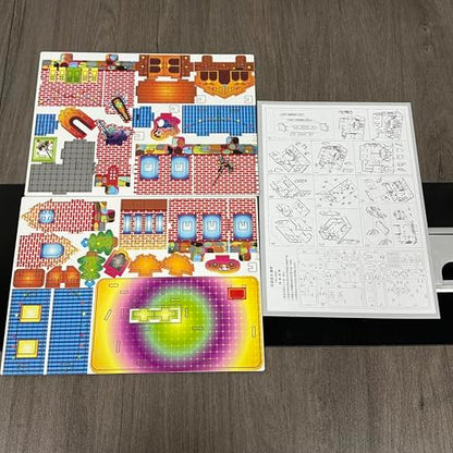 3D Puzzles for Adults, Log Cabin DIY Wooden House Model Kits for Adults to Build, Country Cottage Building Model, 3D Jigsaw Brain Teaser Puzzle, Dollhouse (GHJGJ)