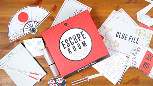 Talking Tables Escape Room Game at Home | Host Your Own Games Night | Japanese Themed | Interactive Ending | for Birthday Party, After Dinner Parties, Entertainment, Adults, Teenagers - color: Escape Room at Home