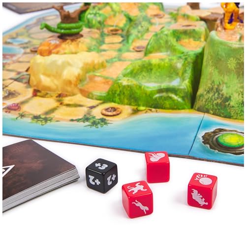 Spin Master Games Jumanji Stampede 3D Cooperative Family Game - style: Modern