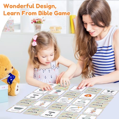 AmazingSpark 72 Pcs Armor of God Bible Memory Matching Card Games for Kids | Vbs Bible Games for Kids, Christian Games, Sunday School Educational Supplies, 2026 Vacation Bible School Activity Cards