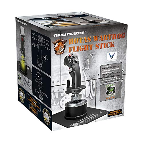 THRUSTMASTER Viper TQS Mission Pack: Metal Throttle Quadrant System & HOTAS Warthog Flight Stick for Flight Simulation, Official Replica of the U.S