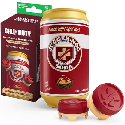 KontrolFreek Call of Duty Jugger-Nog Performance Thumbsticks | for Xbox One (XB1) & Xbox Series X (XBX) Controller | Red and Cream - color: Jugger-Nog Red
