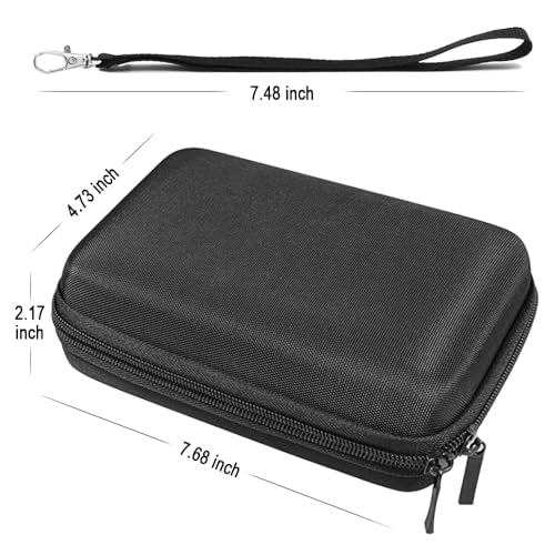 ADVcer 80 Slots Switch Game Case, Waterproof Hard Shell Nintendo Switch Game Card Holder Cartridge with Detachable Wrist Strap for SD Cards, Nintendo Switch or Switch OLED, PS Vita, PSP Games Storage