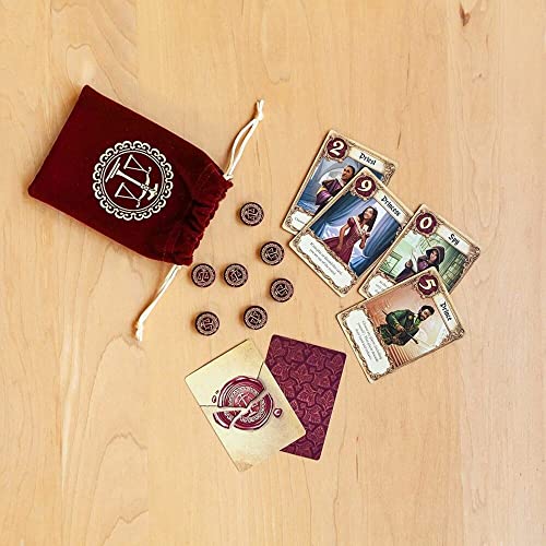 Love Letter Card Game - Prove Your Worth to The Princess! Deduction and Player Elimination Strategy Game for Kids and Adults, Ages 10+, 2-6 Players, 20 Minute Playtime, Made by Z-Man Games