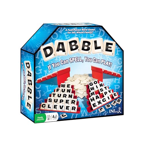 Dabble® Word Game | Fast-Paced Family Board Game | Enhances Spelling and Vocabulary for All Ages | Spell the First Five Words | Award-Winning and Educational Learning Game | Great Game for All Ages