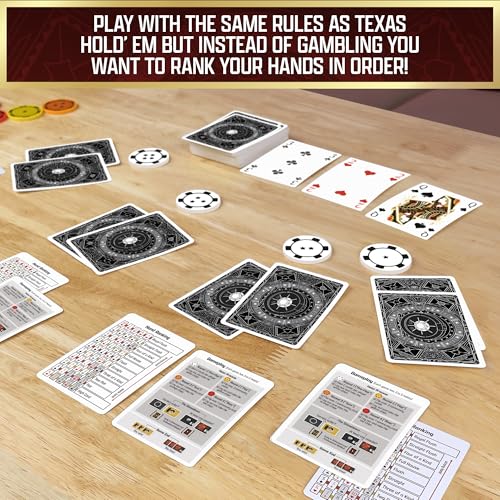 Thames & Kosmos The Gang — Cooperative Poker Card Game | Family Game Night & Strategy Game for Adults, Teens & Kids | Team-Based Heist Game | 3–6 Players | Ages 10+ | 20 Min
