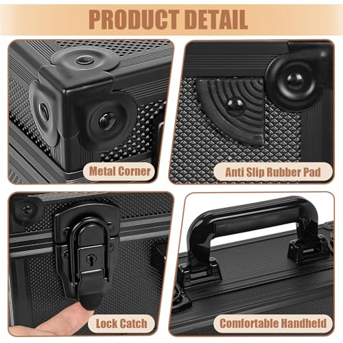 Toploader Storage Box for 3" x 4" 35pt Rigid Card,Magnetic Card Case | Portable Top Loader Card Case with 5 Removable Dividers, Holds 350+ Toploaders, Magnetic Holders for Sports Trading Cards - size: For 350+ Toploaders
