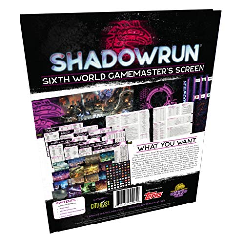 Shadowrun RPG (6th Edition) - Gamemaster Screen
