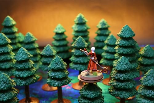 Dirt Cheap Dungeons - Dark Pine Forest Terrain Kit | Modular & Customizable | Injection-Molded for Superior Durability | TTRPG Accessories for D&D, Daggerheart, & Tabletop Gaming