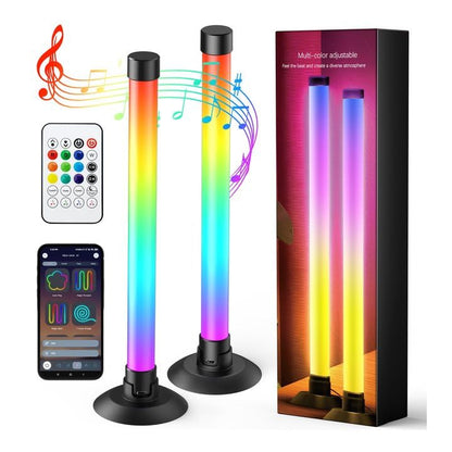 Ledagic IC+RGBW USB Powered Led Light Bar with App & Remote Control, 2 Pack | IC+Rgb & W Smart RGB Light Bar, USB Powered TV Light Bar, Led Lights for TV PC Room Monitor Backlight Gaming Accessories
