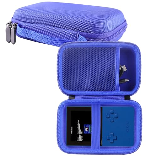 Hard Carrying Case Compatible with RG40XX V Handheld Game Console RG 40XXV,Analogue Pocket Handheld Game Console (Case Only) (blue) - style: Blue