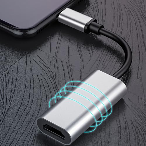USB C to HDMIs Adapter Converters 4K Display USB C Adapter for Laptop Smartphone 3840x2160 2560x1440Resolution