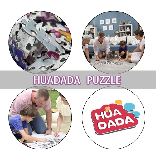 HUADADA Puzzles for Adults 1000 Pieces,Dog Theater Difficult Puzzles for Adults,1000 Piece Puzzle for Adults ‌Family Interactive Game Gift - color: Dog Theater Difficult