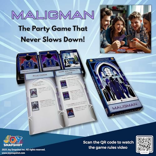 A Strategic Social Deduction Card Game | Hidden Roles, Deception & Bluffing | Kids and Adults Card Game | Exciting Party & Family Game for 4-8 Players, Ages 8+