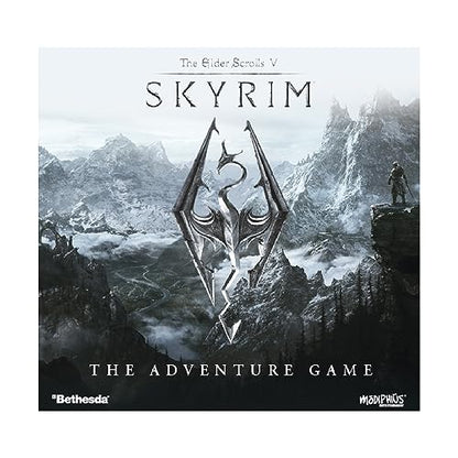 The Elder Scrolls V: Skyrim The Adventure Game - Epic Cooperative & Solo Board Game, Open-World Questing, Character Progression & Narrative Strategy, Ages 14+, 1-4 Players, 60-120 Min Playtime | Co-Op or Solo Campaign Game for 1-4 Players, 60-120 Minute,