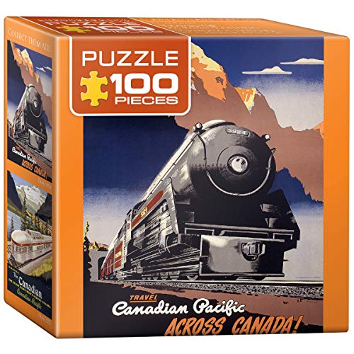 EuroGraphics Canadian Pacific - Travel CPR Mini Puzzle (100-Piece) - size: 100 Piece Puzzle, style: EuroGraphics Canadian Pacific - Travel CPR Mini Puzzle (100-Piece)
