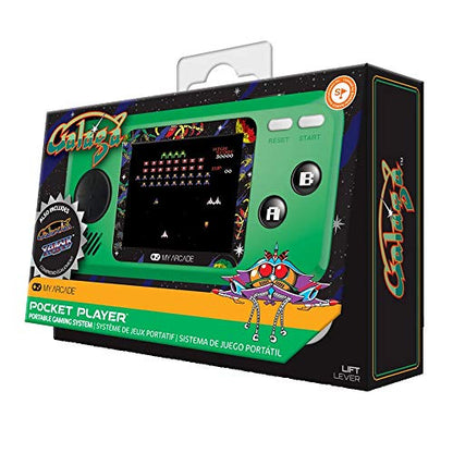 My Arcade Galaga Pocket Player: Portable Game Console: 3 Built in Games