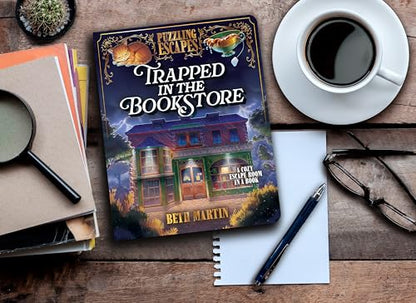 Puzzling Escapes Trapped in the Bookstore - An Escape Room Book