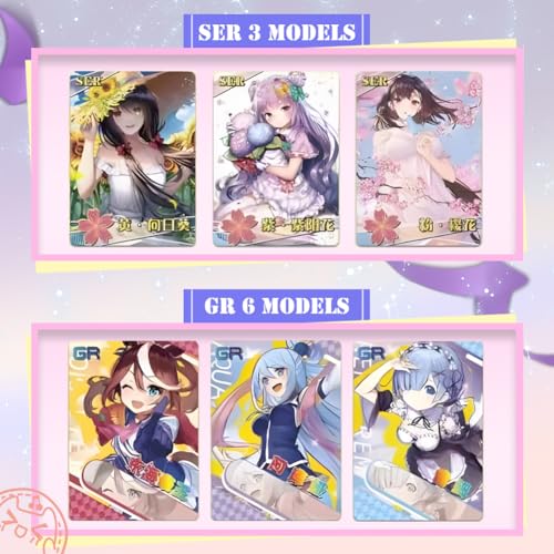 Booster Box Goddess Story Waifu MEIKA Series TCG Anime Girl Cards Collection Trading Card (NS1-13) - color: Ns1-13