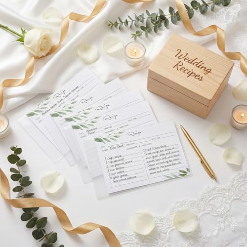 Boao 300 Pcs 4 x 6 Inch Recipe Card Protectors, Recipe Card Covers, Kitchen Plastic Cookbook Sheet Protectors Clear Cookbook Page Protector Index Sleeve - size: 4 x 6 Inch