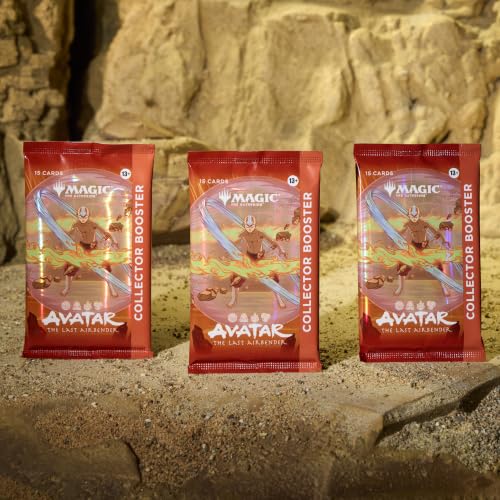 Magic: The Gathering | Avatar: The Last Airbender Collector Booster Box | 12 Packs | Collectible Card Game