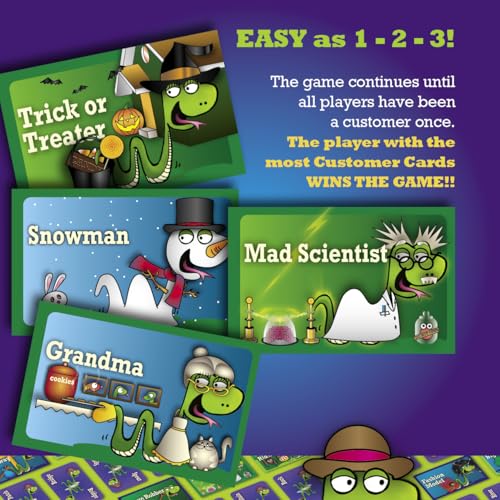 SNAKE OIL Joke Juice Expansion Pack, Junior Card Game, 170 Word Cards | Award-Winning Game, 3-10 Players, 15 Customer Cards (30 Customers), For Friends and Family Ages 8+