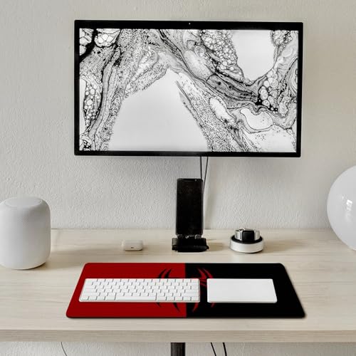 Gaming Mouse Pad, Spider Red Pattern Mouse Pad Large Extended Computer Mouse Mat Keyboard Full Desk Mousepad for Gaming, Office, Home 11.8x31.5Inch - color: style-15, size: 11.8 x31.5-Inch