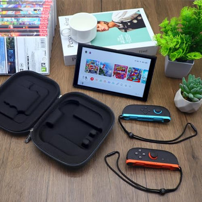 sisma Carry Case Compatible with Nintendo Switch 2 Joy-Con & Straps, Buttons & Joysticks Full Protection, Hard Shell Joycon Compact Pouch Travel Storage Case, Grey - color: Grey - Fits Joy-Con 2 & Straps