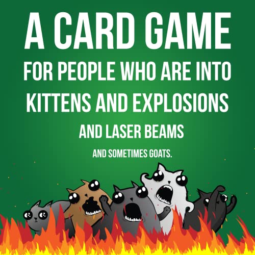 Streaking Kittens Expansion Set - A Russian Roulette Card Game for Adults, Teens & Kids, Easy Family-Friendly Party Games - 15 Card Add-on | Add sneaky strategy to Exploding Kittens! Secretly hold an Exploding Kitten in this quick-to-learn expansion. - st
