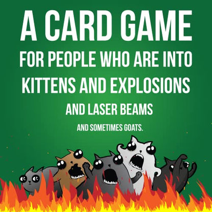 Streaking Kittens Expansion Set - A Russian Roulette Card Game for Adults, Teens & Kids, Easy Family-Friendly Party Games - 15 Card Add-on | Add sneaky strategy to Exploding Kittens! Secretly hold an Exploding Kitten in this quick-to-learn expansion. - st