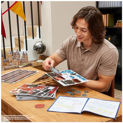 4D Build Harry Potter Hogwarts Express 3D Puzzle Model Kit for Adults | 181 Premium EPS Foam Pieces, No Glue or Tools Required, Home Decor Collectible Figure for Display, Screen-Free Hobby Ages 12+ - style: 3D Model, Themed, Pop Culture Replica