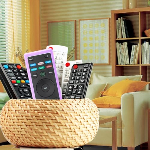 Case for Vizio TV Remote, Cover Compatible with Vizio Smart TV Remote Control XRT136 / XRT140 Silicon Universal Sleeve Skin Glow in the Dark Purple - color: Glow Purple