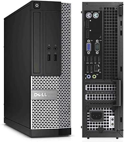 Dell OptiPlex Computer Desktop PC, Intel Core i5 3rd Gen 3.2 GHz, 16GB RAM, 2TB HDD, New 22 Inch LED Monitor, RGB Keyboard and Mouse, WiFi, Windows 11 Pro (Renewed) - style: MTG RGB KBM