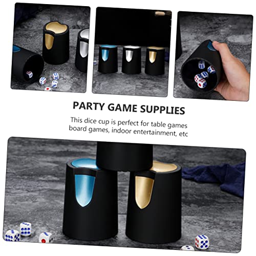 KOMBIUDA 1pc Premium Plastic Dice Cup Storage Container for Ktv Bar Portable Dice Holder and Party Games Lightweight Design for and Storage