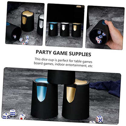 KOMBIUDA 1pc Premium Plastic Dice Cup Storage Container for Ktv Bar Portable Dice Holder and Party Games Lightweight Design for and Storage