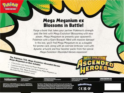 Pokemon TCG: Mega Evolution - Ascended Heroes Mega Meganium ex Box