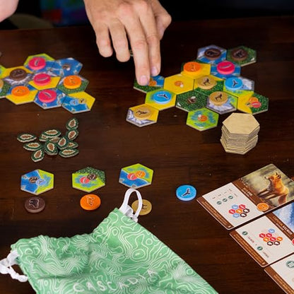 Cascadia, Award-Winning Cozy Nature Board Game Set in the Pacific Northwest | 1-4 Players, Ages 10+, 30-45 Mins, Relaxing Tile-Laying
